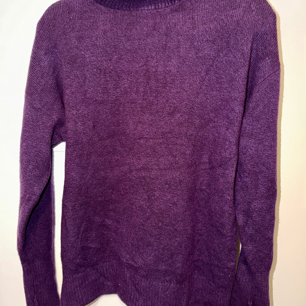 Old Navy Deep Purple Knit Sweater